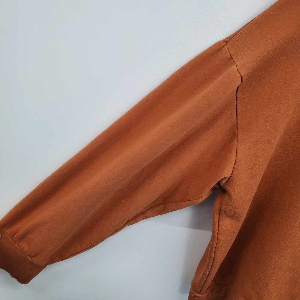 Yellowstone Dutton Ranch M Sweatshirt Pullover Crewneck Rust Western Graphic - Picture 7 of 9